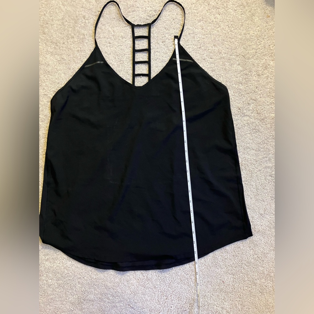 lululemon athletica Black Camisole with Strappy Back